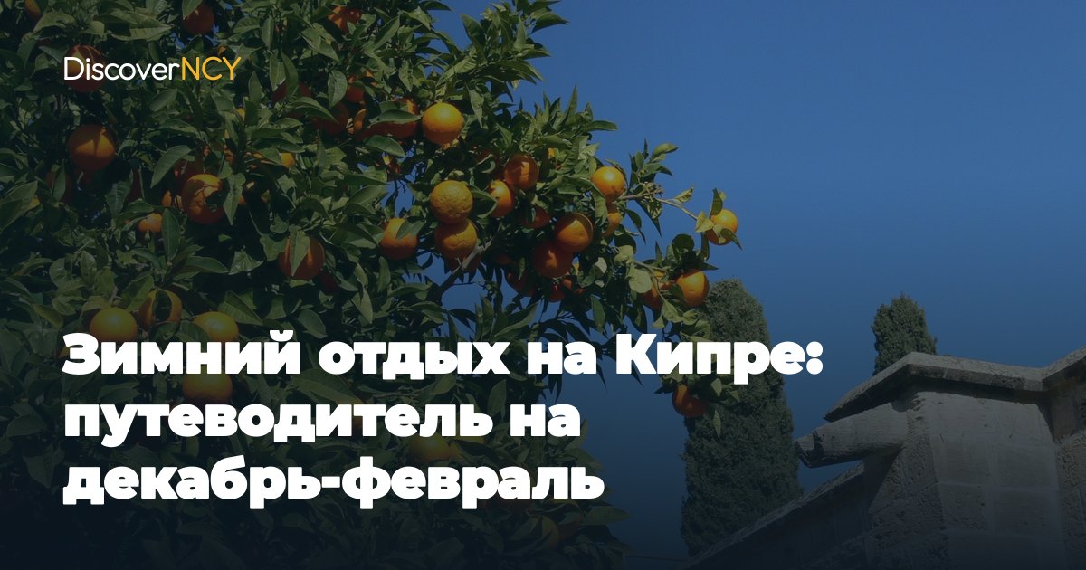 Зимний отдых на Кипре: путеводитель на декабрь-февраль