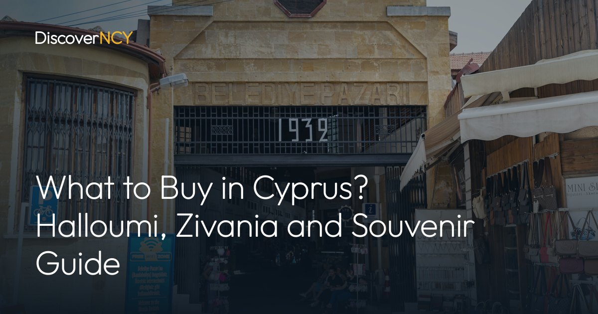 What to Buy in Cyprus? Halloumi, Zivania and Souvenir Guide