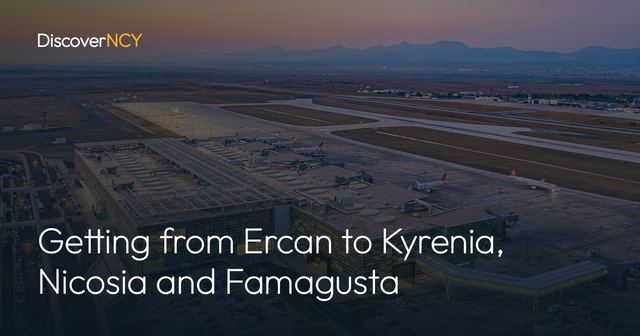 Getting from Ercan to Kyrenia, Nicosia and Famagusta