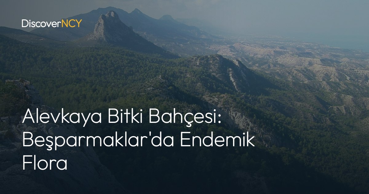 Alevkaya Bitki Bahçesi: Beşparmaklar'da Endemik Flora