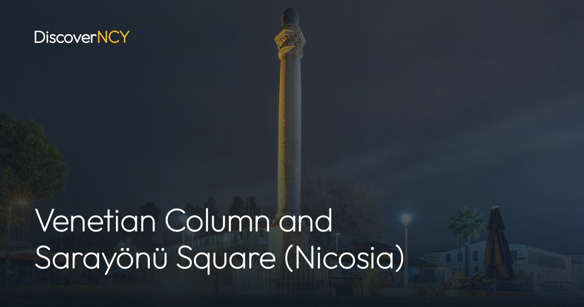 Venetian Column and Sarayönü Square (Nicosia)